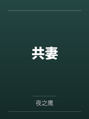 共妻by夜之鹰笔趣阁无弹窗封面